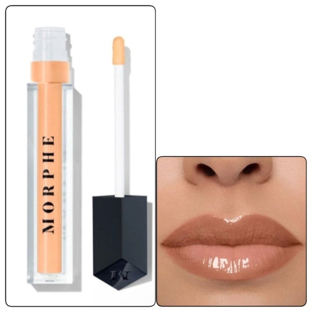 Morphe Makeup - Lip Gloss-Chill Sheer Shimmer Cream Nude